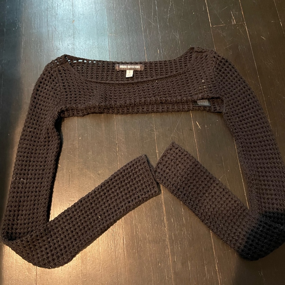 Urban Outfitters Black Knit Shrug